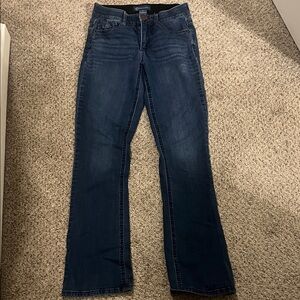 Democracy Navy Blue Stretch Bootcut Jeans